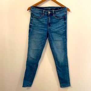 AE Sz6 Long Stretch Jegging Crop